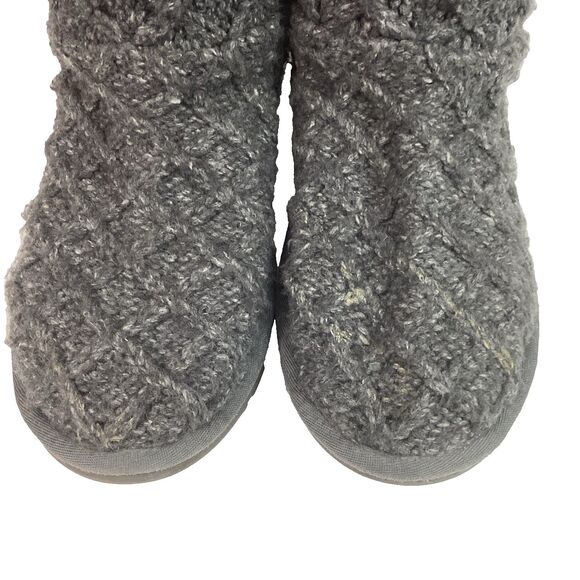 UGG Lattice Cardy - Women's Sz 7 - Gray Knit - Knee-High Boots - 3066 - Picture 5 of 10